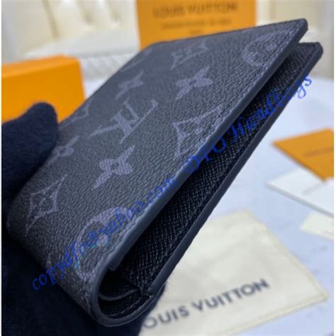 louis vuitton monogram eclipse slender wallet|louis vuitton wallet.